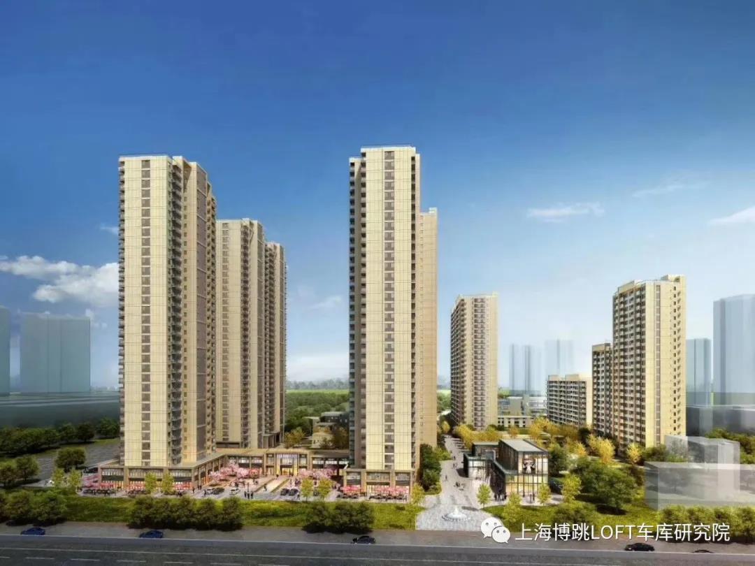 乐山采用了LOFT车库武汉当代集团春风十里项目现已结构封顶！